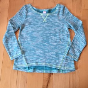 Circo Blue Long Sleeve Top - Large (10/12)